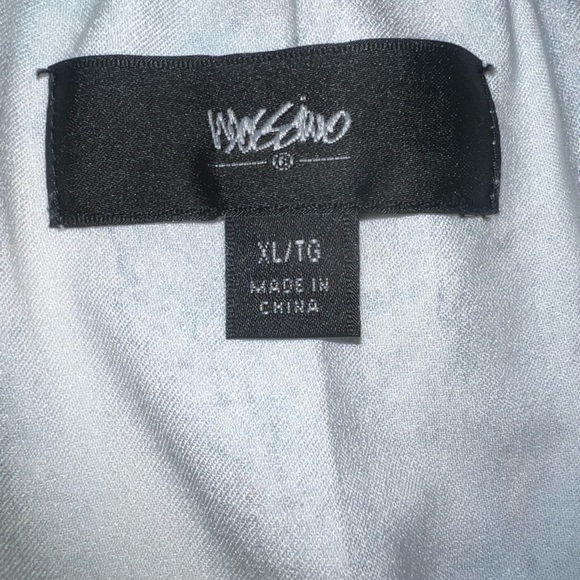 Mossimo Tye Dye Jumpsuit… Teal and White…100% Polyester…XL - Picture 3 of 5